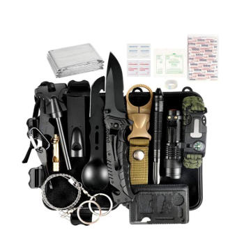 2020 New 35 in 1 Emergency Survival Gear Kit, Cool Gadget Stocking Stuffer, Emergency Camping Gear for Hiking Hunting